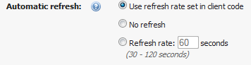 Refresh rate